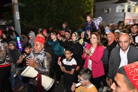 نجاح كبير لمسيرة وكرنفال المسحراتي الخامسة عشر في كفر قرع